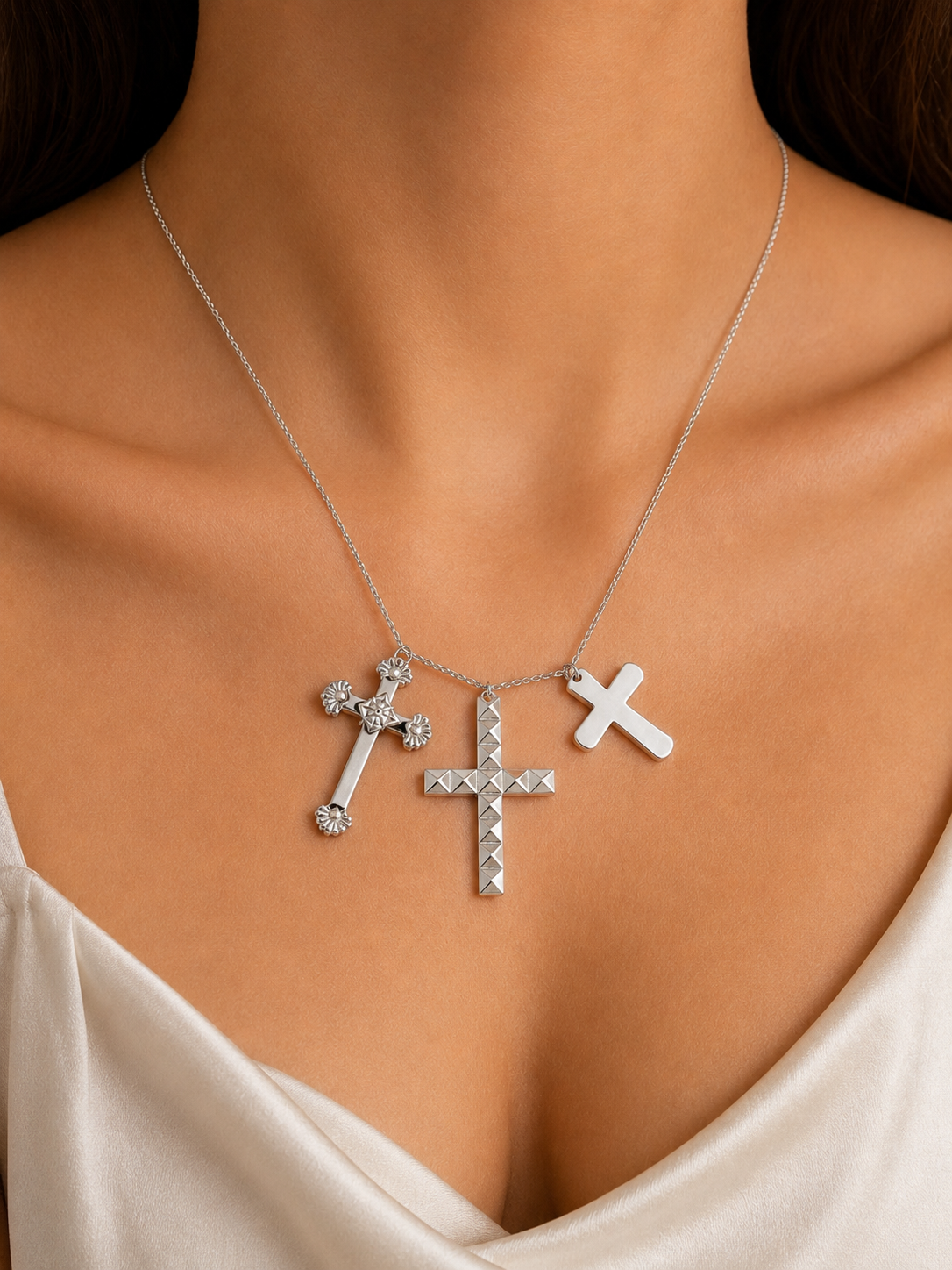 Collar Tres cruces