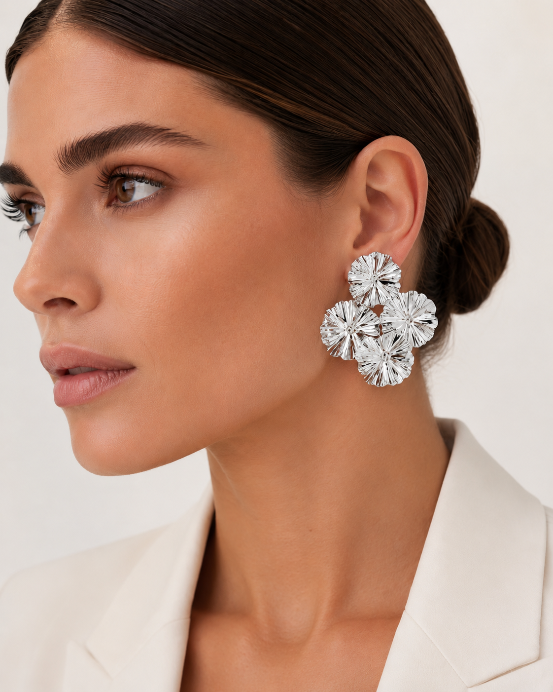 Pendiente Hortensia
