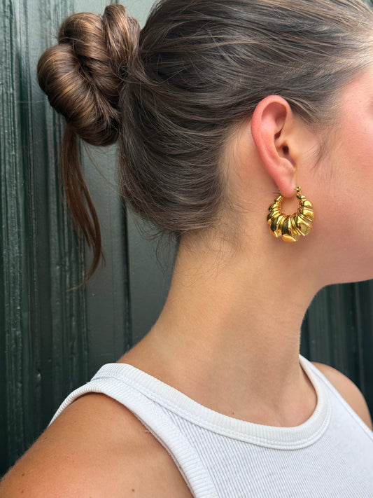 Pendientes Croissant