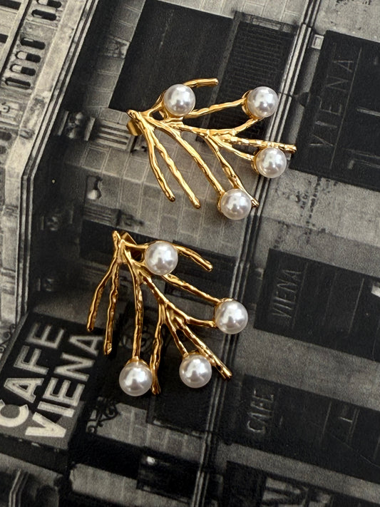 Pendientes Coral